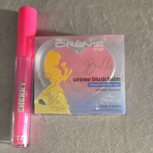 LBelle Crème Blush Balm with Pink Lip Gloss  *NEW